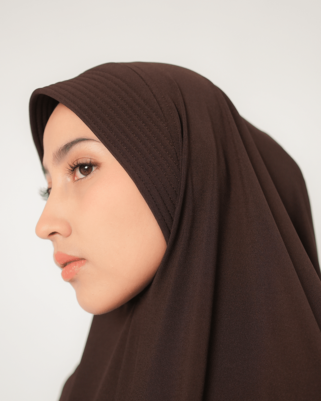 Hana Hijab Basic Pad Espresso by Tubita - TUBITA