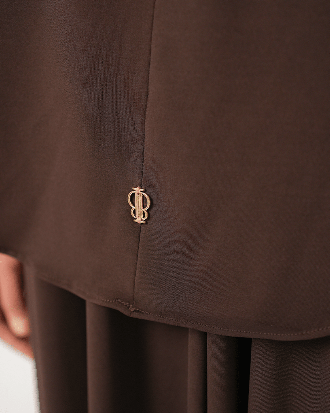 Hana Hijab Basic Pad Espresso by Tubita - TUBITA