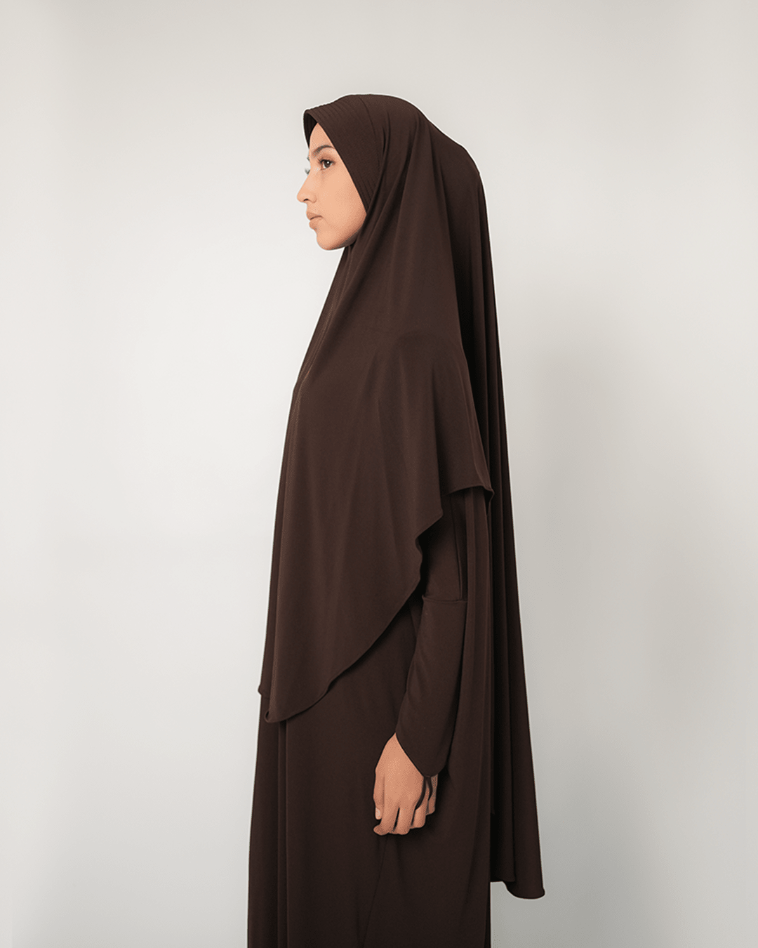 Hana Hijab Basic Pad Espresso by Tubita - TUBITA