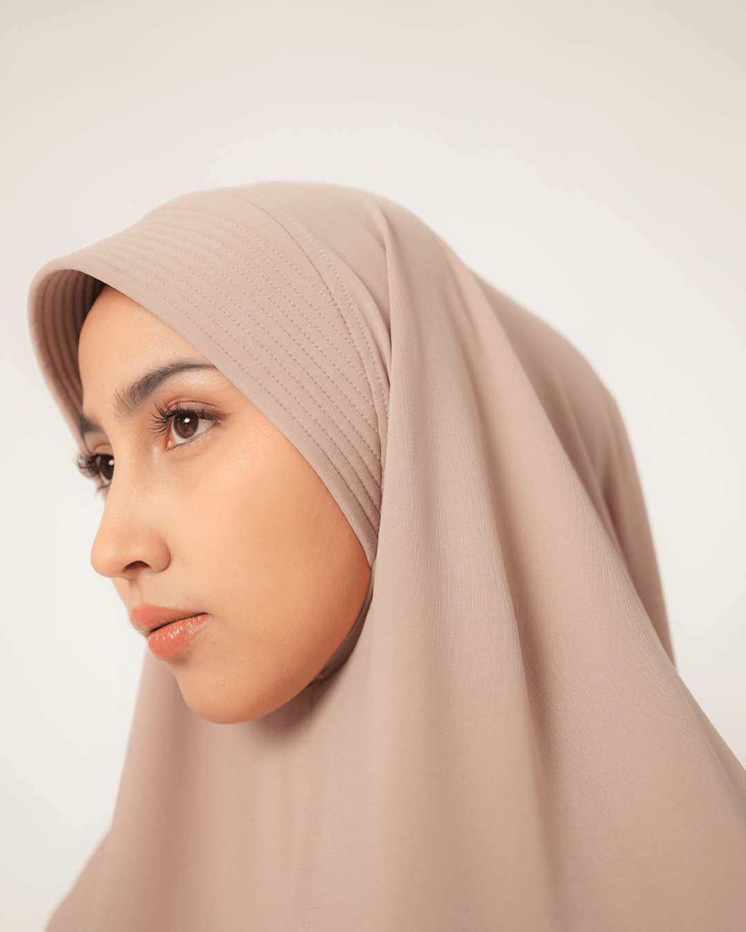 Hana Hijab Basic Pad Nude Pink by Tubita - TUBITA