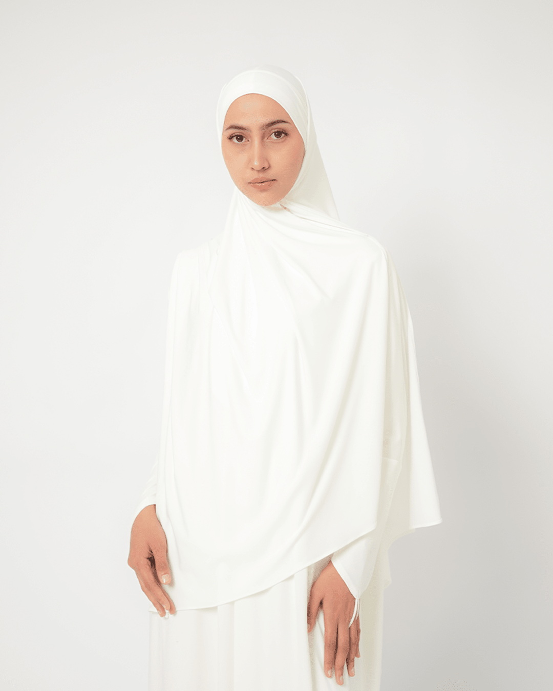 Hana Pashmina Bandana Broken White by Tubita - TUBITA