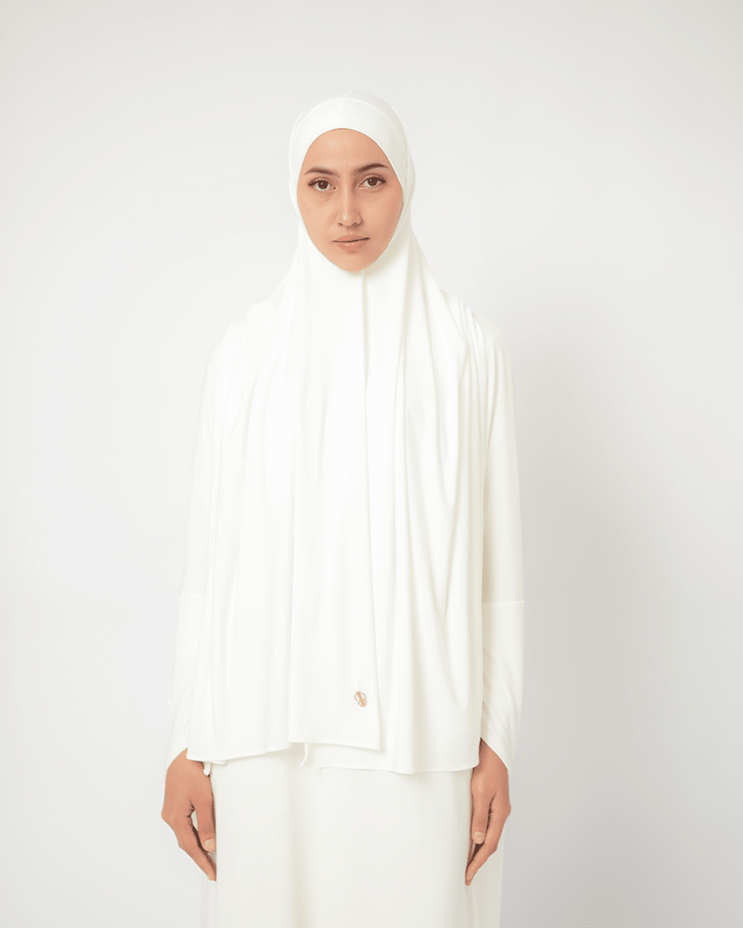 Hana Pashmina Bandana Broken White by Tubita - TUBITA