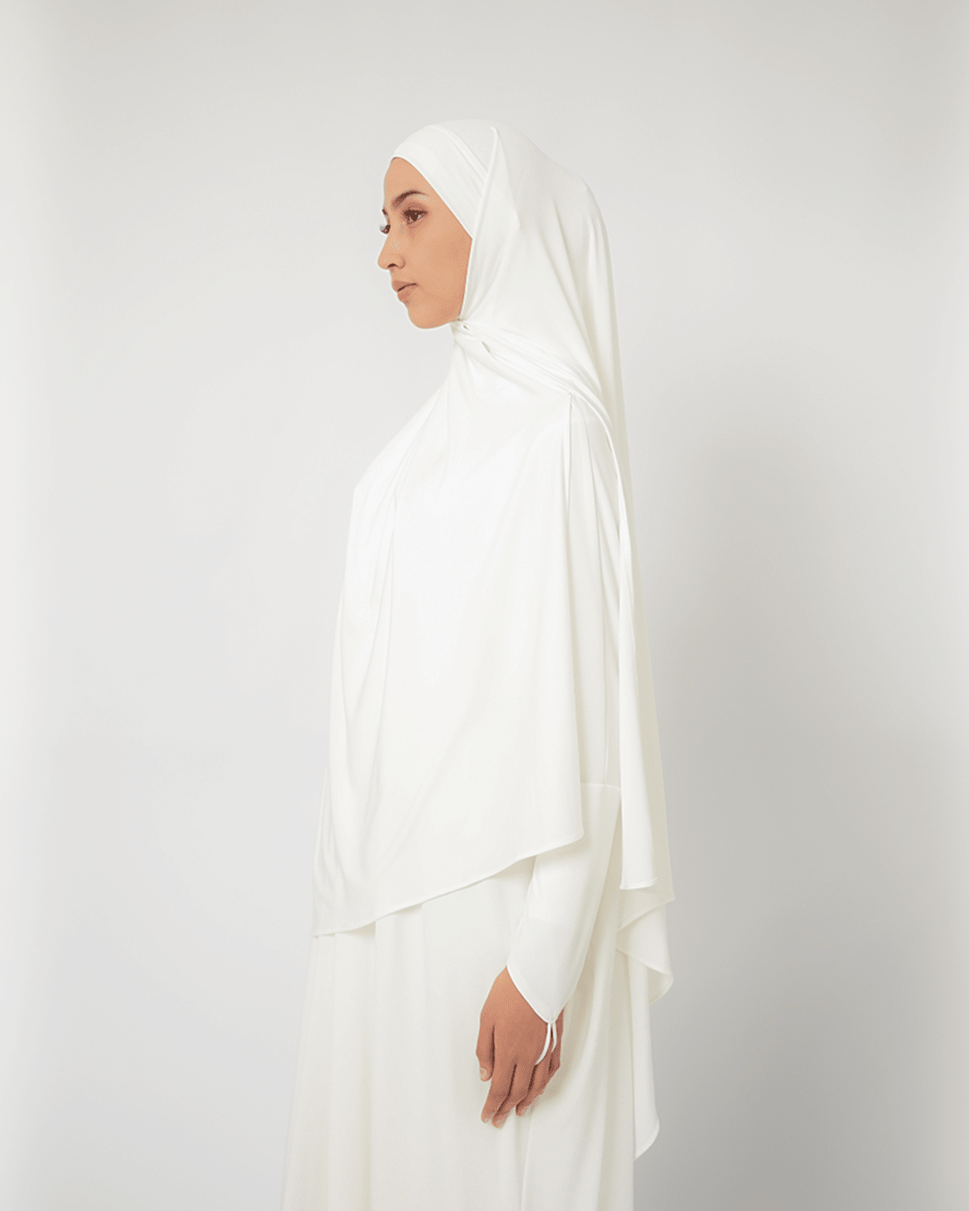 Hana Pashmina Bandana Broken White by Tubita - TUBITA