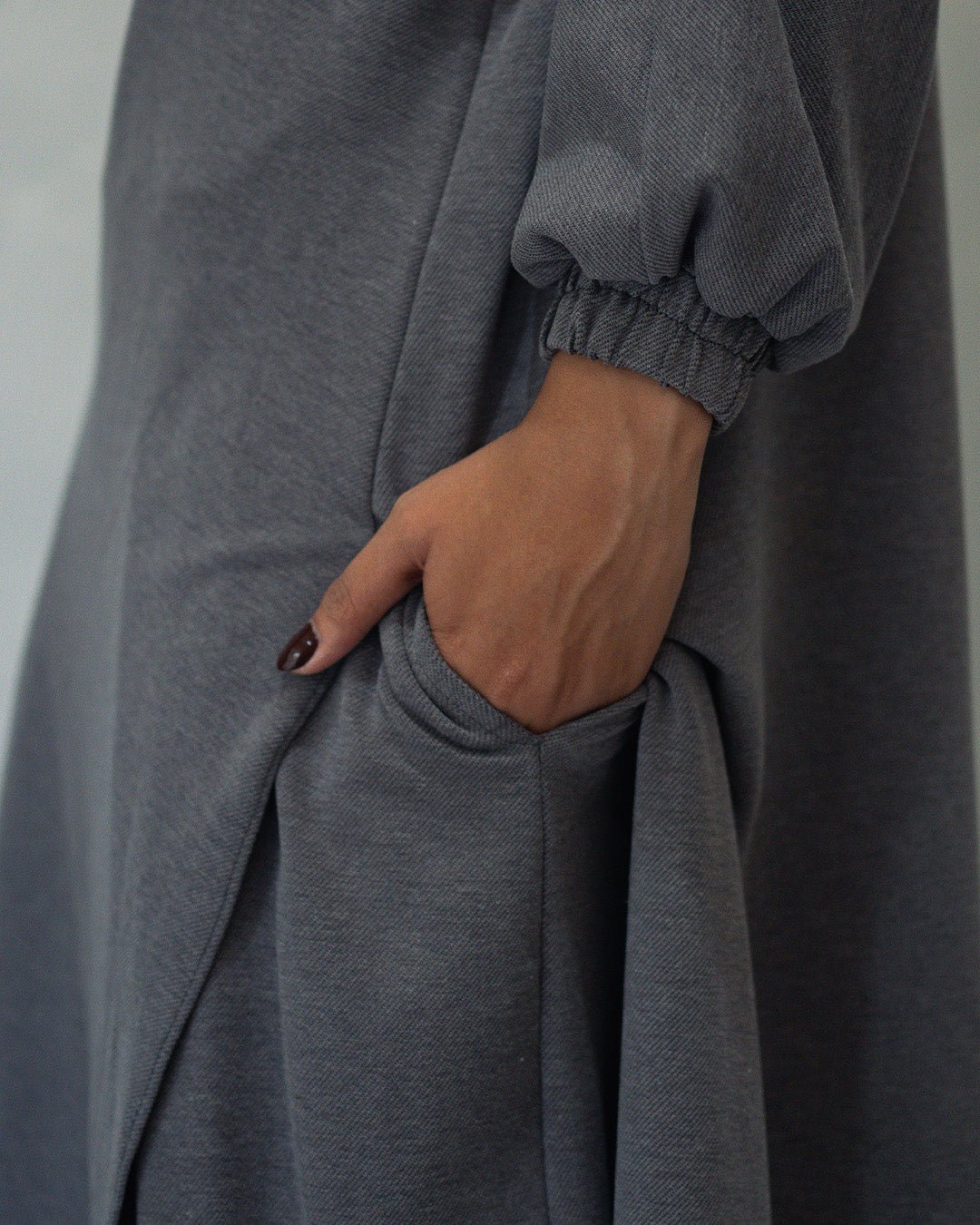 Hoodie Zahara Darkgrey by TUBITA - TUBITA