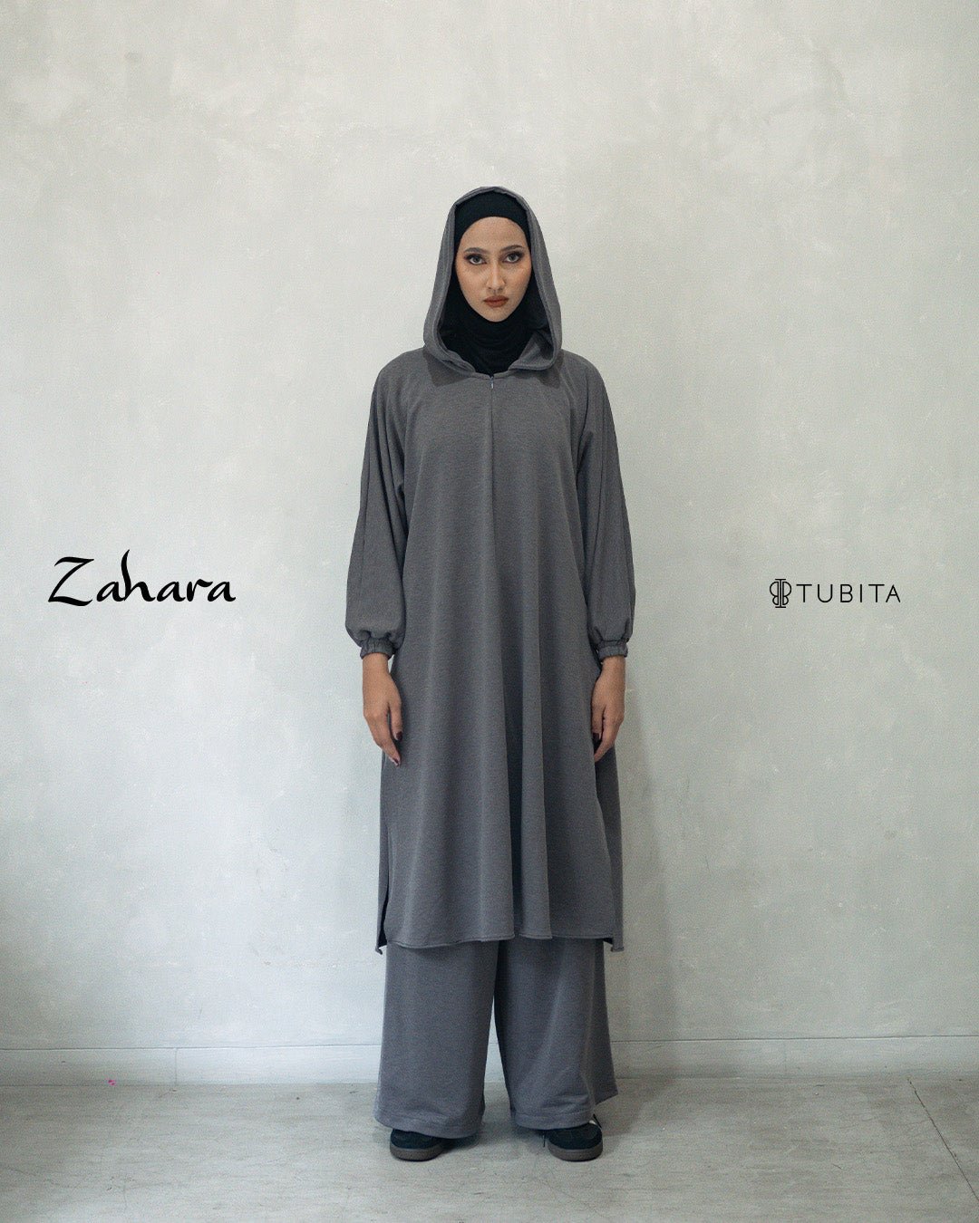 Hoodie Zahara Darkgrey by TUBITA - TUBITA