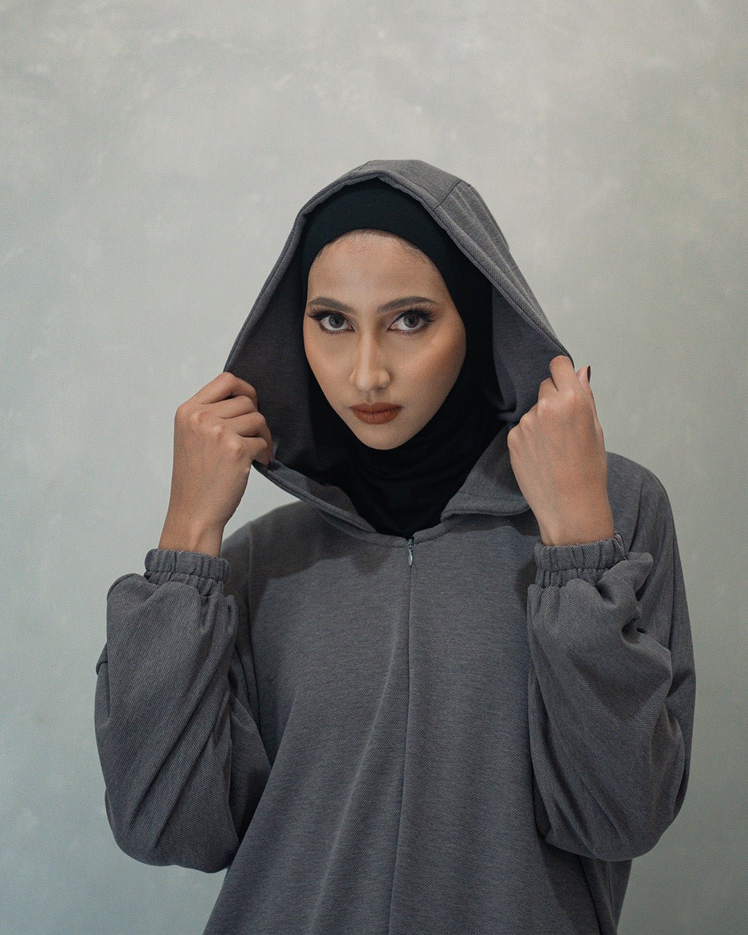 Hoodie Zahara Darkgrey by TUBITA - TUBITA