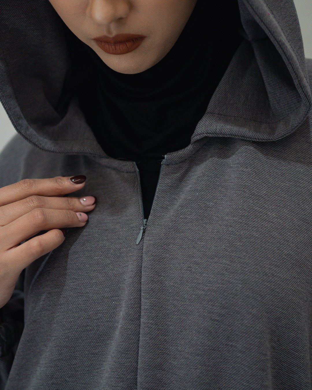 Hoodie Zahara Darkgrey by TUBITA - TUBITA