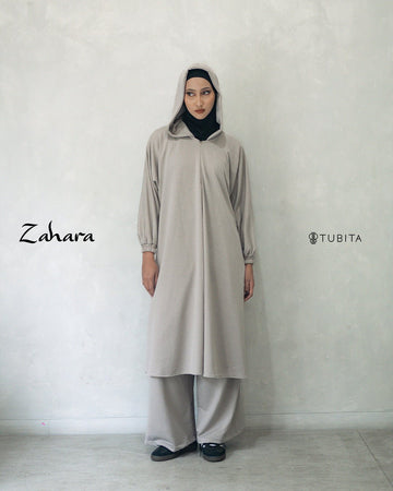 Hoodie Zahara Ivory by TUBITA