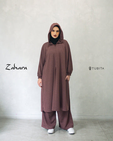 Hoodie Zahara Maroon by TUBITA