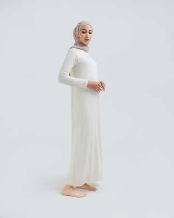 Inner Dress Basic White by Tubita