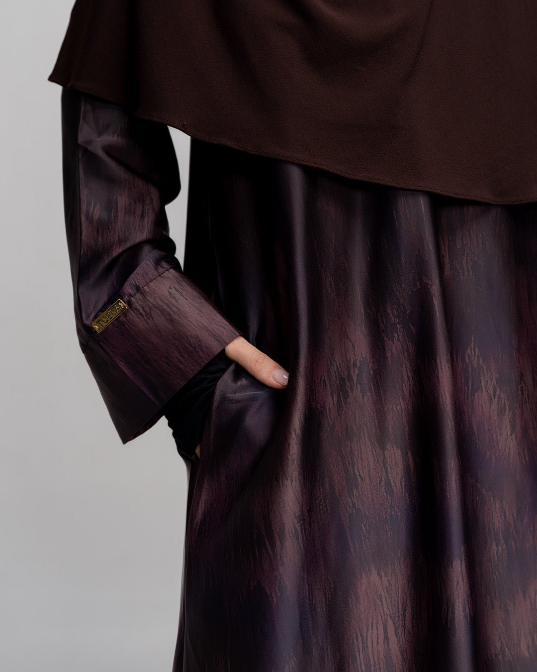 Jenaira Silk Abaya By TUBITA - TUBITA