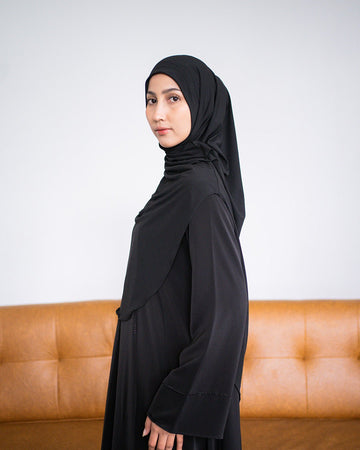 Jihan Bergo Black By Tubita