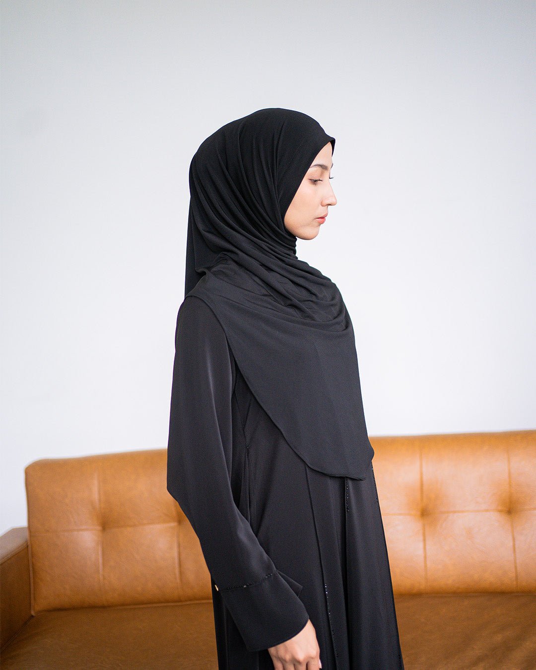 Jihan Bergo Black By Tubita - TUBITA