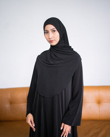 Jihan Bergo Black By Tubita