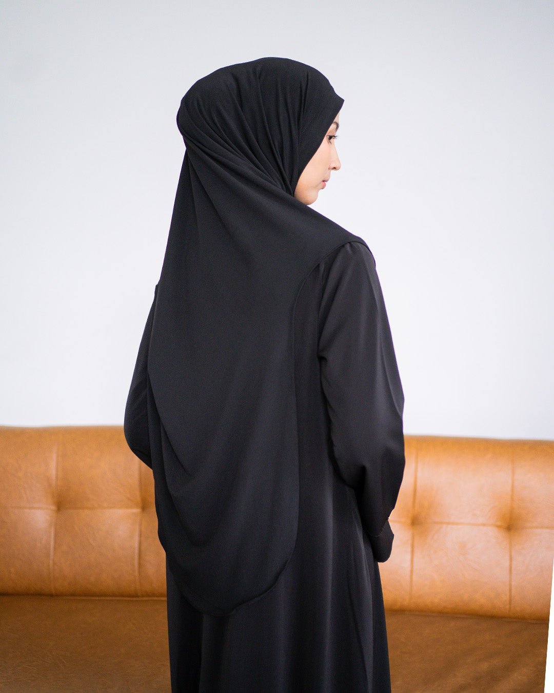 Jihan Bergo Black By Tubita - TUBITA