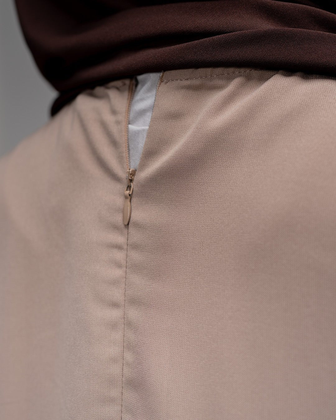 Khalisa One Set Almond By Tubita - Baju Umroh Wanita - TUBITA