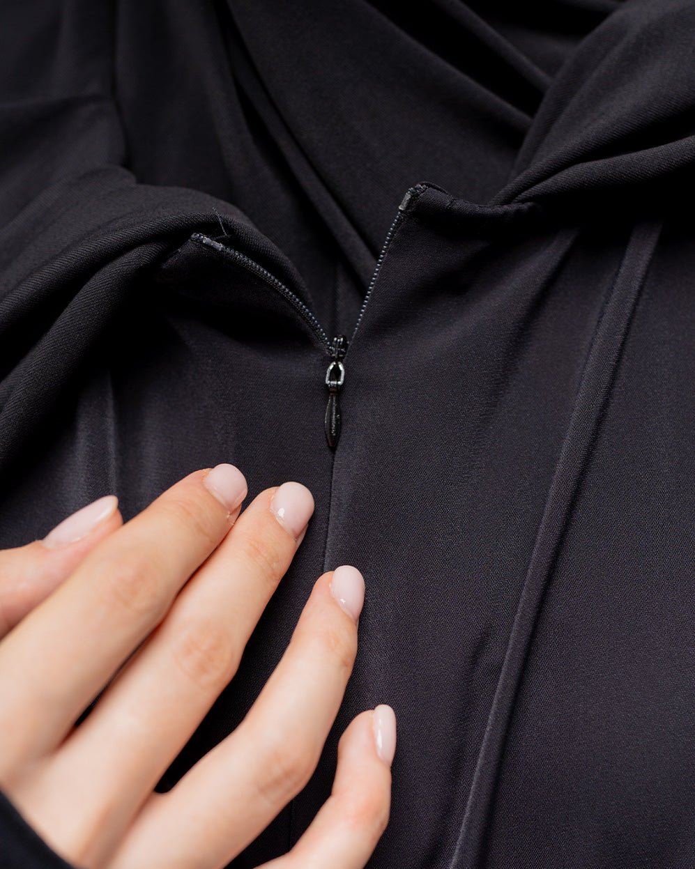 Lamara Abaya Black by TUBITA - Baju Umroh Wanita - TUBITA