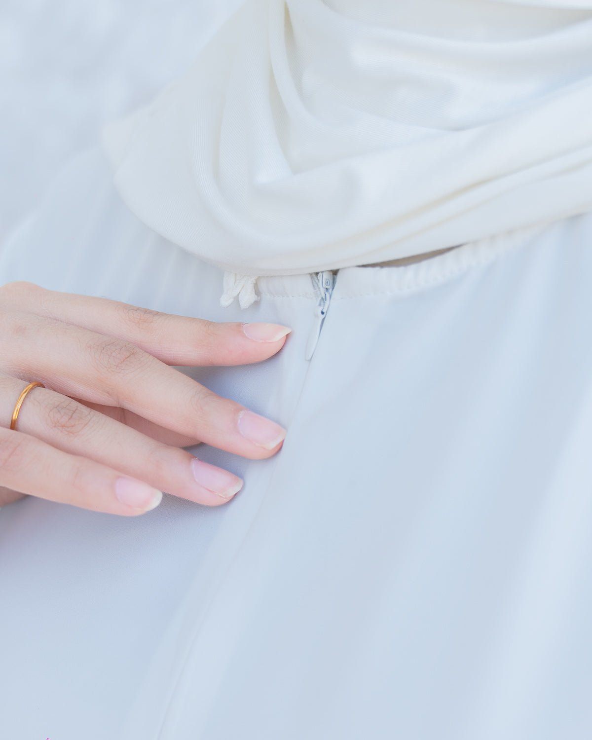 Lamara Abaya Broken White by TUBITA - TUBITA