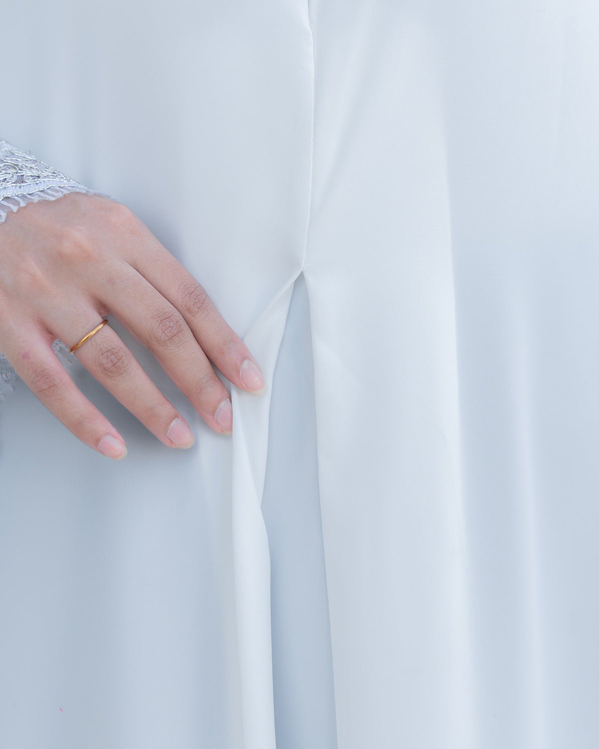 Lamara Abaya Broken White by TUBITA - TUBITA