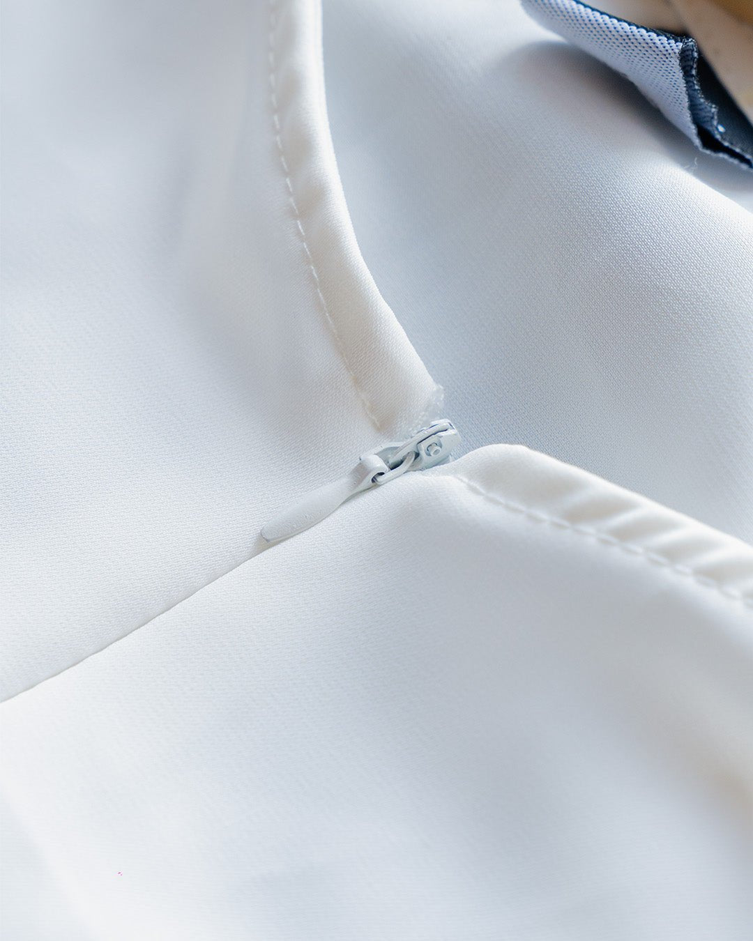 Lamara Abaya Broken White Renda Silver by TUBITA - TUBITA