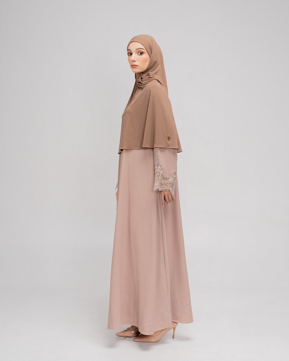 Lamara Abaya Mocca by TUBITA - TUBITA