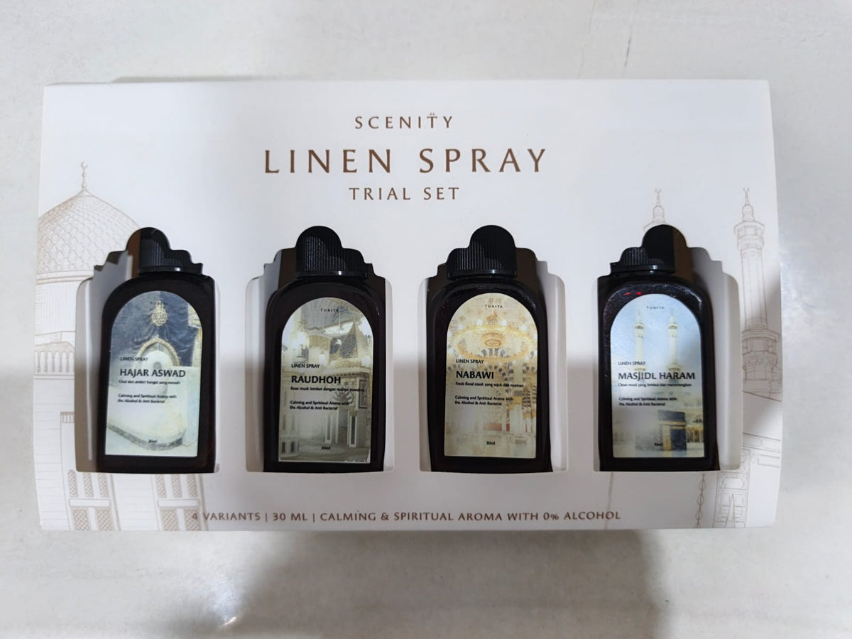 Linen Spray - Trial Set All Variant 30ml - TUBITA