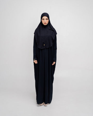 Maira Set Black By TUBITA - Baju Umroh Wanita - TUBITA
