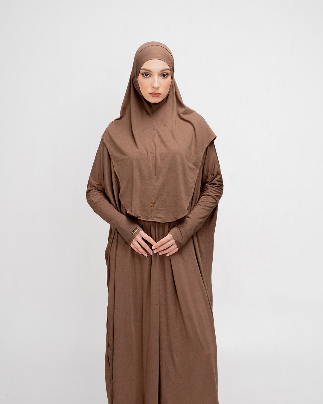 Maira Set Brown By TUBITA - Baju Umroh Wanita - TUBITA