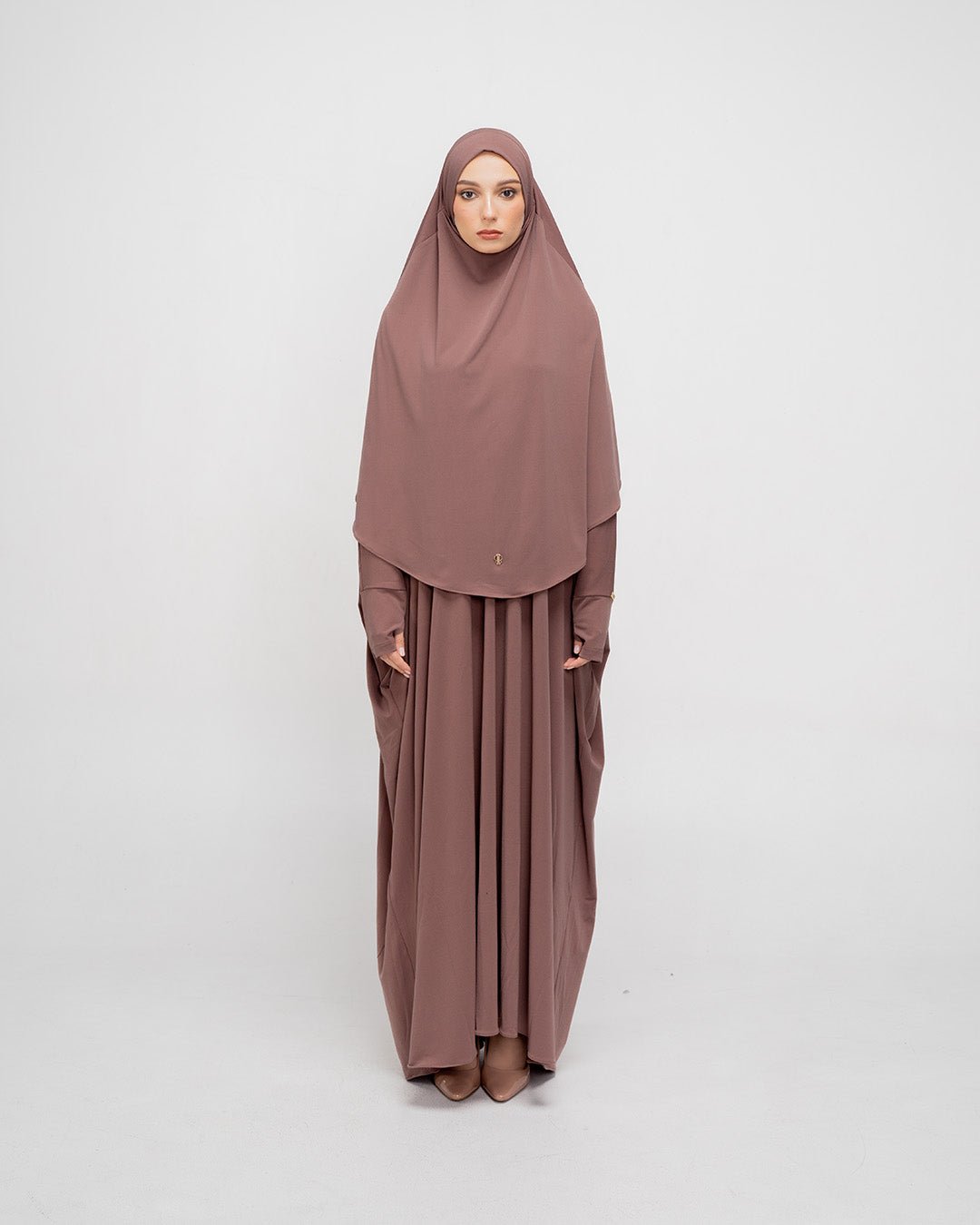 Mecca Dress Abaya by Tubita - Baju Umroh Wanita - TUBITA