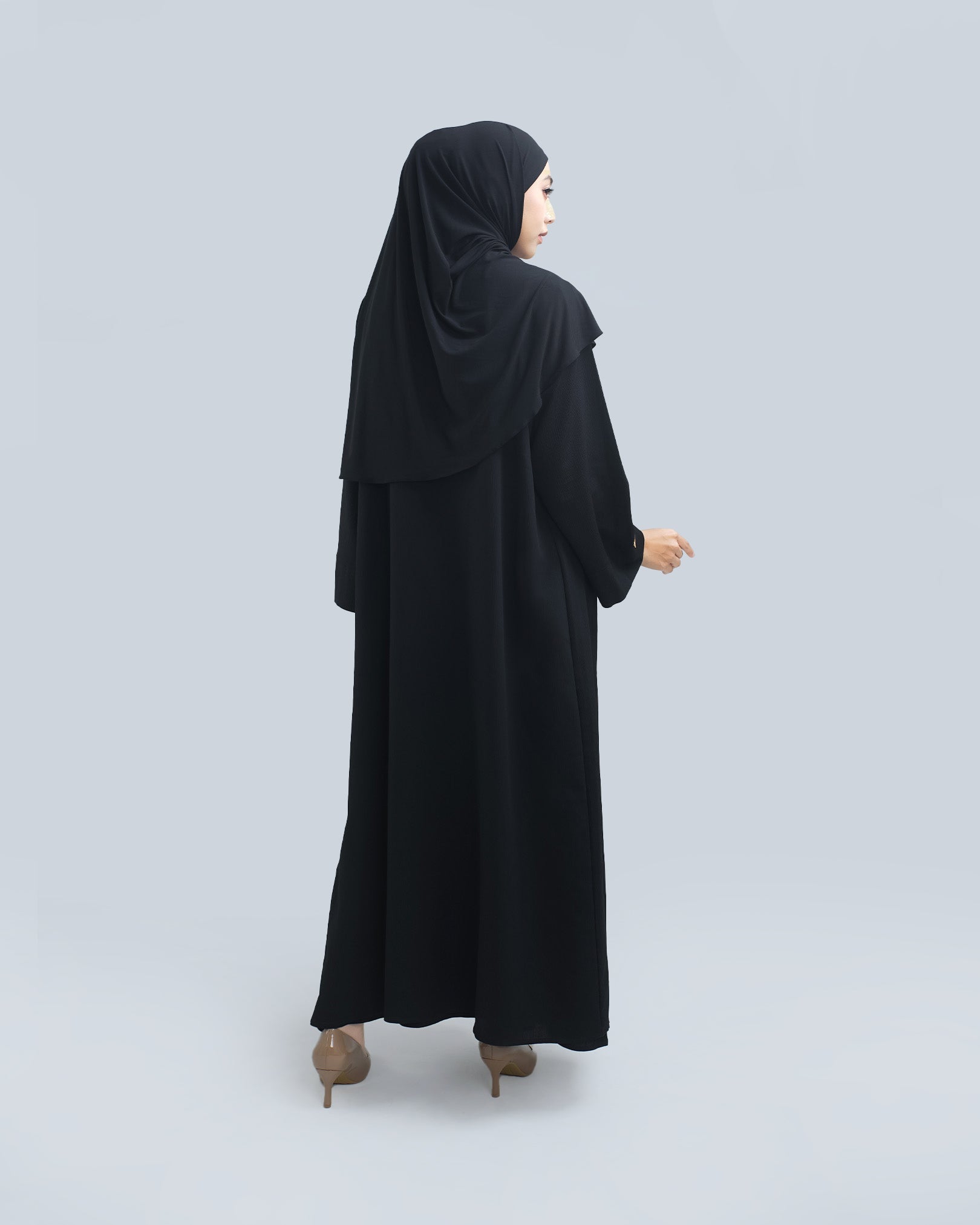 Medina Abaya Black by Tubita - TUBITA