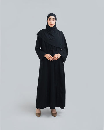 Medina Abaya Black by Tubita