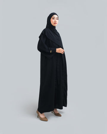 Medina Abaya Black by Tubita