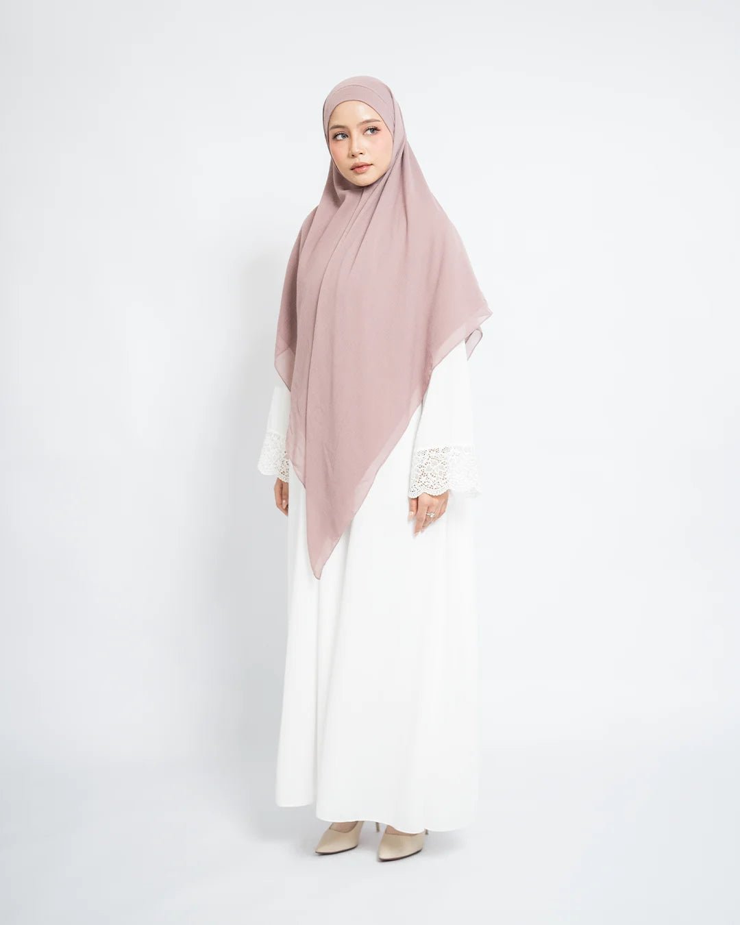 Meena Abaya Set Khiban Arabian - Abaya Premium Umroh Wanita - TUBITA