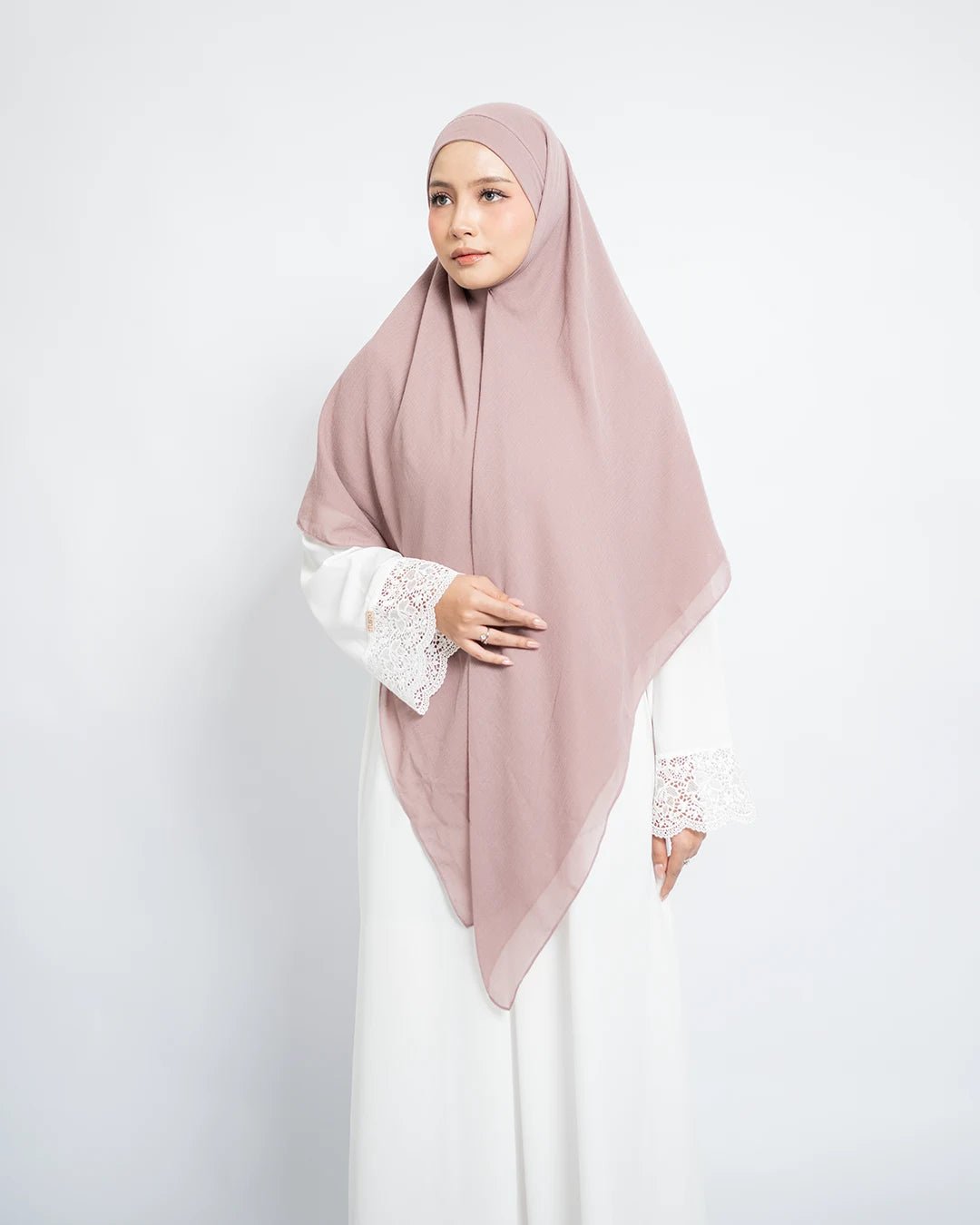 Meena Abaya Set Khiban Arabian - Abaya Premium Umroh Wanita - TUBITA