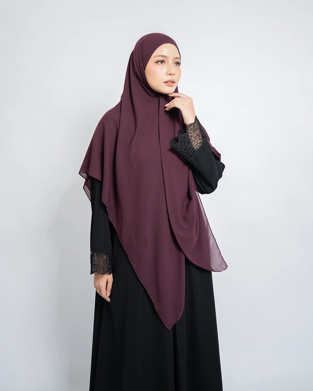 Meena Abaya Set Khiban Arabian - Abaya Premium Umroh Wanita - TUBITA
