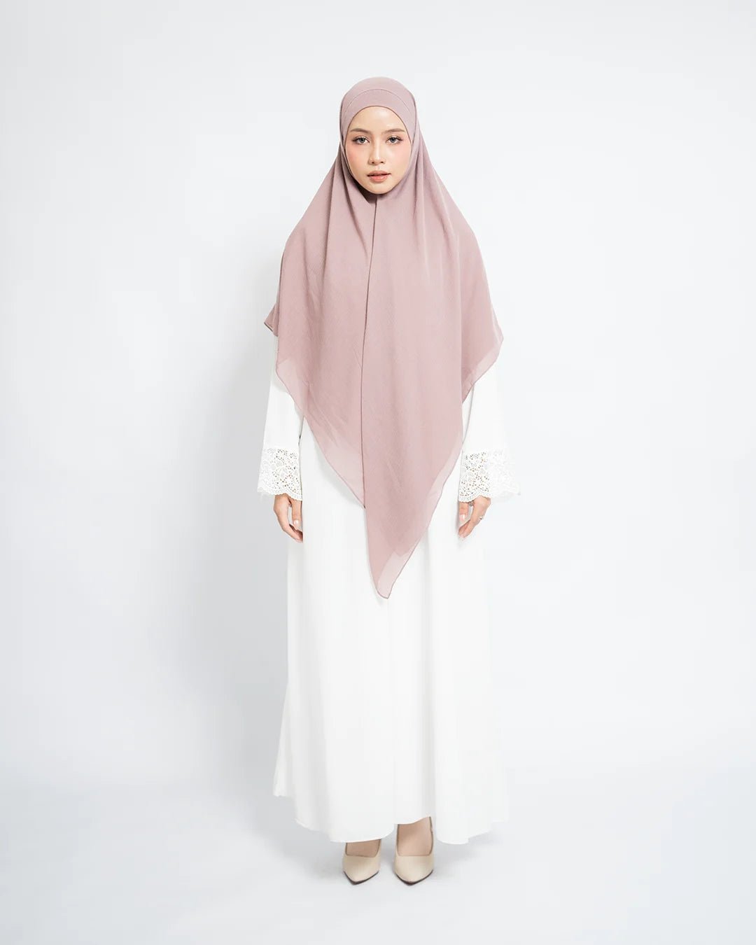 Meena Abaya Set Khiban Arabian - Abaya Premium Umroh Wanita - TUBITA