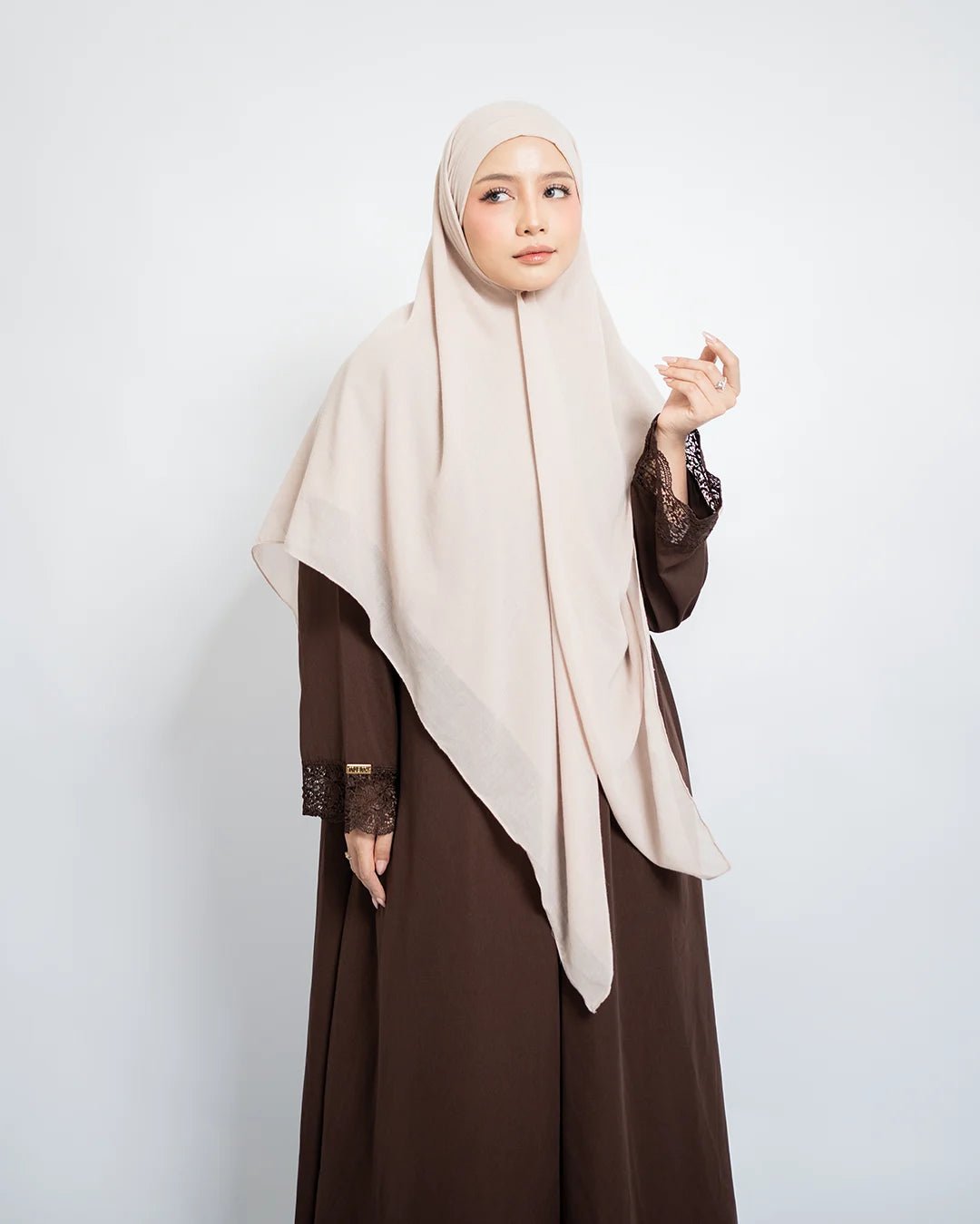 Meena Abaya Set Khiban Arabian - Abaya Premium Umroh Wanita - TUBITA