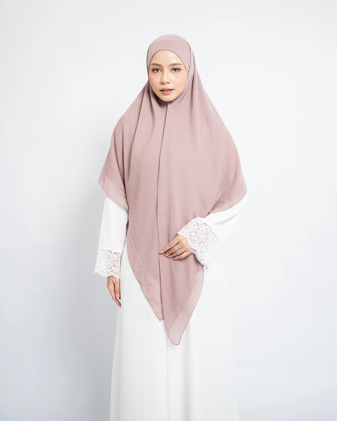 Meena Abaya Set Khiban Arabian - Abaya Premium Umroh Wanita - TUBITA