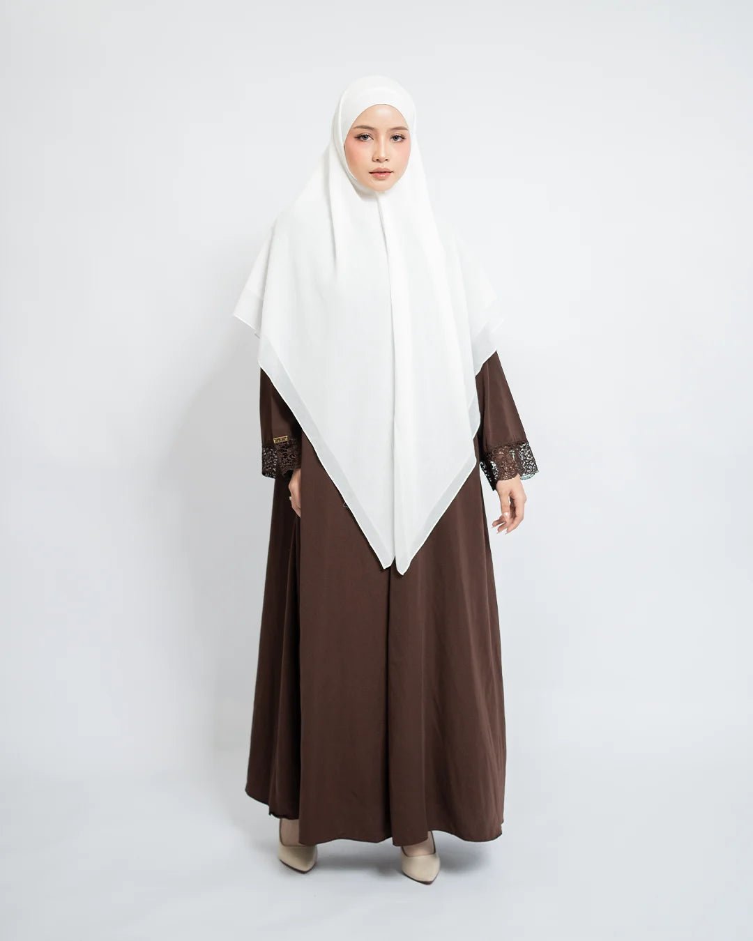 Meena Abaya Set Khiban Arabian - Abaya Premium Umroh Wanita - TUBITA