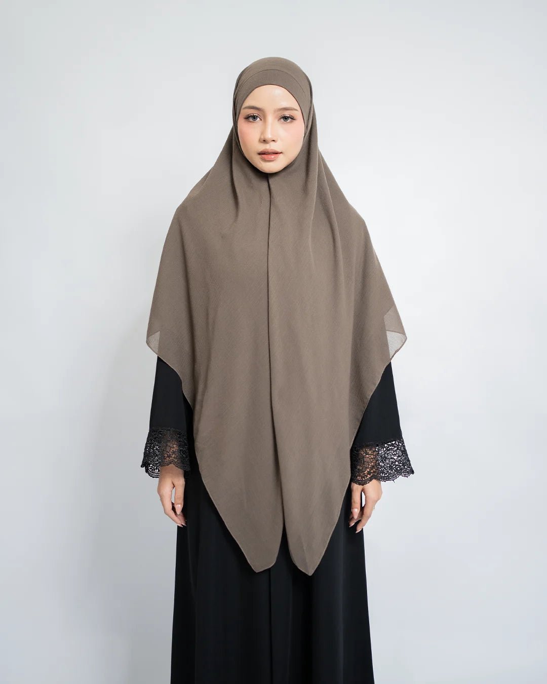 Meena Abaya Set Khiban Arabian - Abaya Premium Umroh Wanita - TUBITA