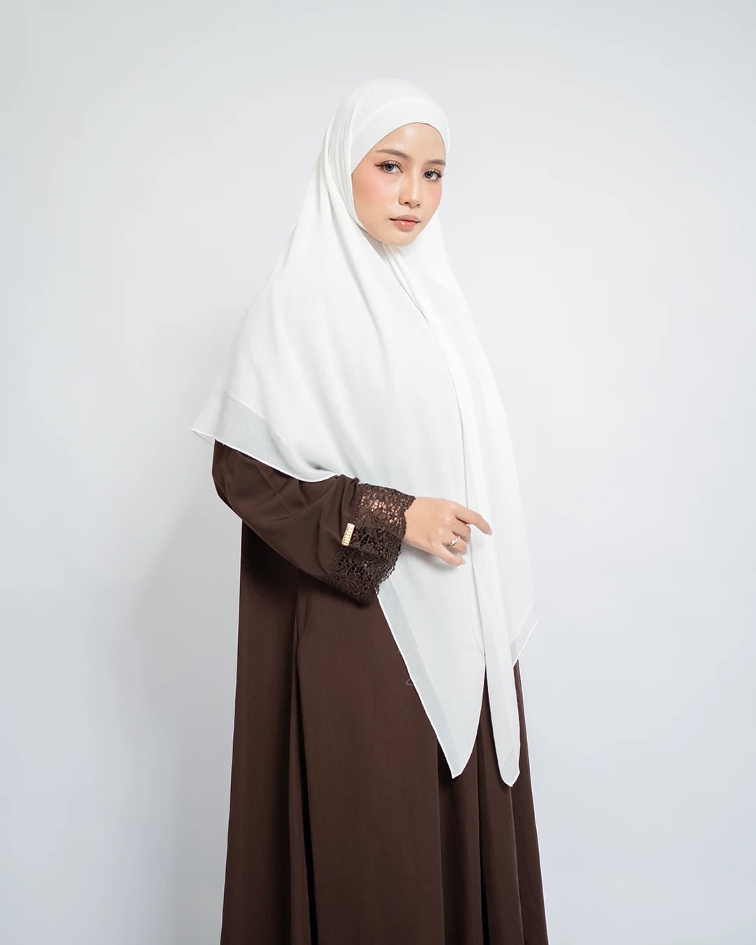 Meena Abaya Set Khiban Arabian - Abaya Premium Umroh Wanita - TUBITA