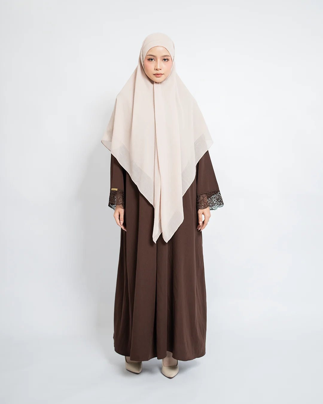Meena Abaya Set Khiban Arabian - Abaya Premium Umroh Wanita - TUBITA