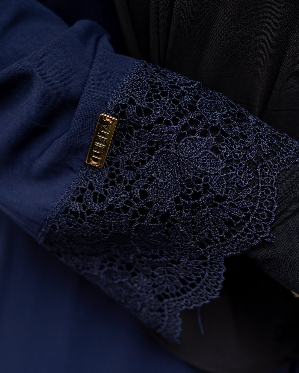 Meena Lace Abaya by Tubita - Abaya Haji & Umrah Best Seller - TUBITA