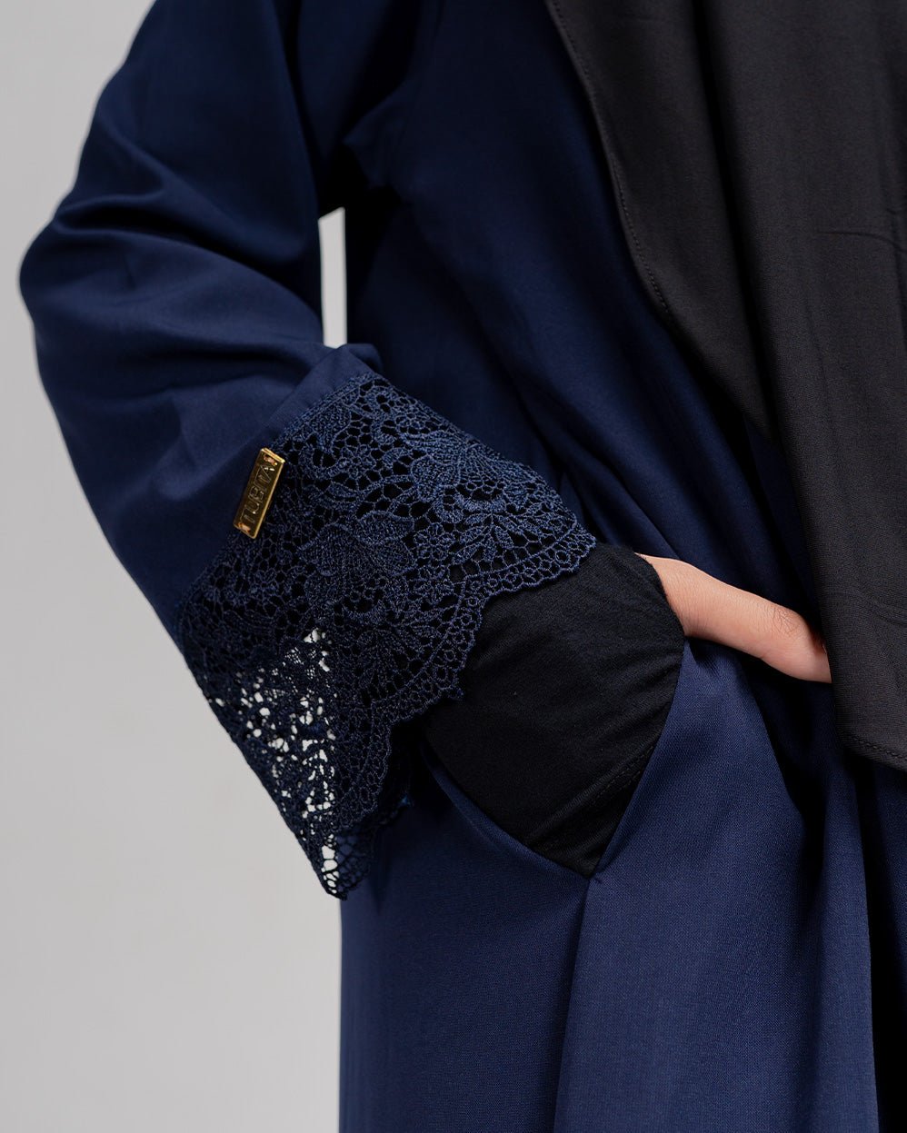 Meena Lace Abaya by Tubita - Abaya Haji & Umrah Best Seller - TUBITA