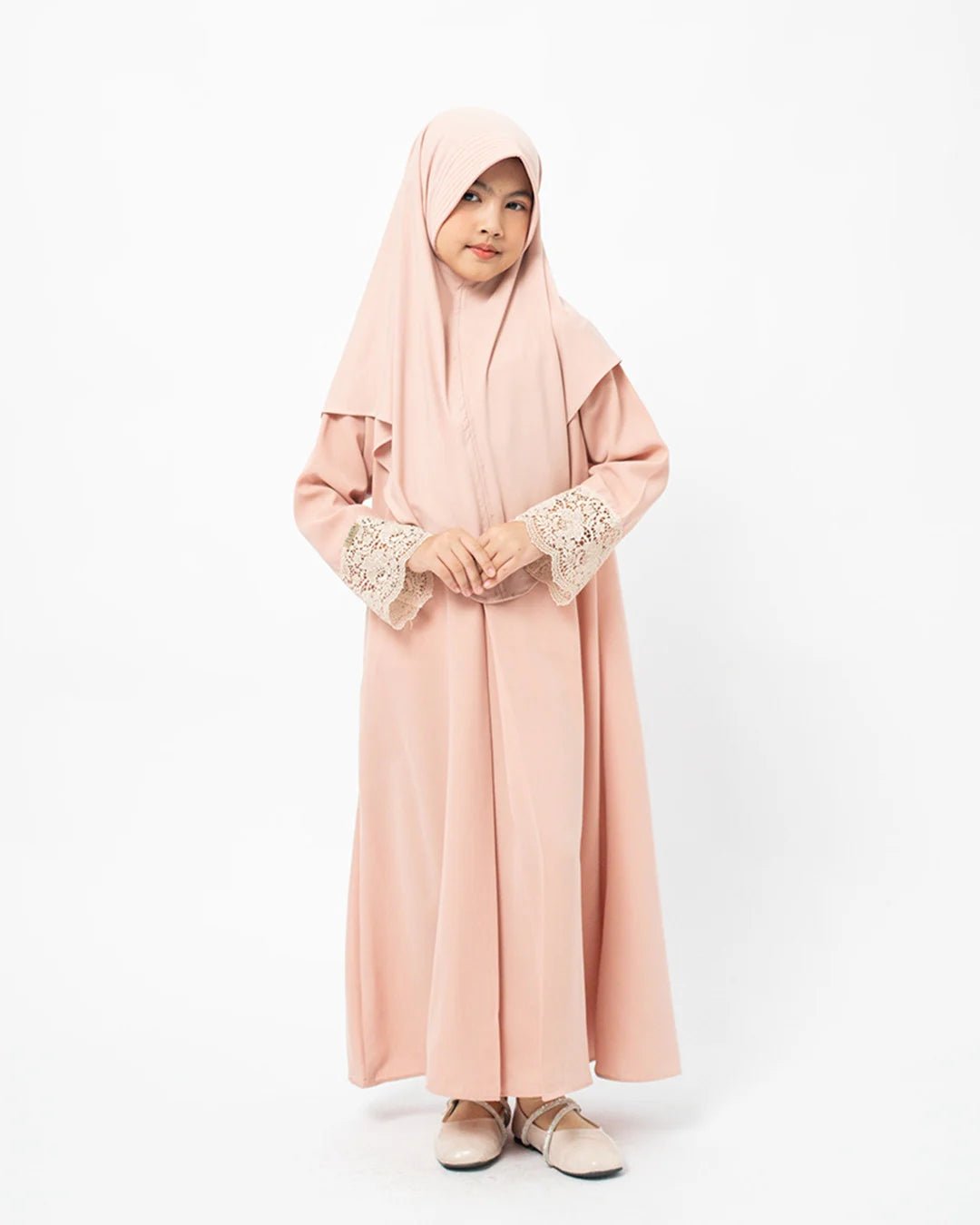 Meena Lace Abaya Kids All Colors By Tubita - TUBITA