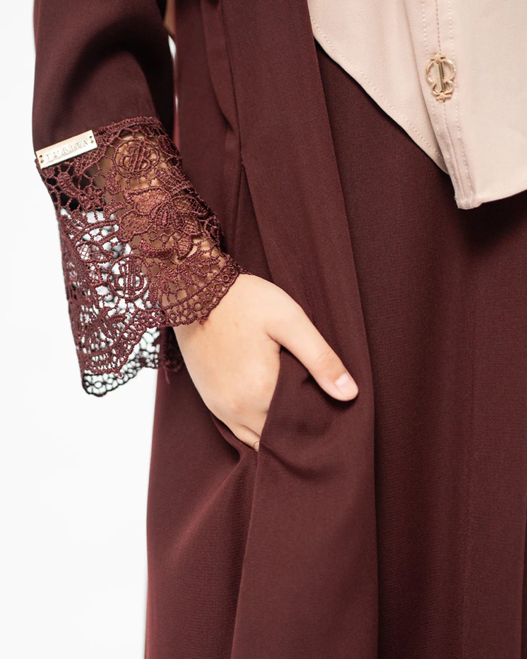 Meena Lace Abaya Kids All Colors By Tubita - TUBITA