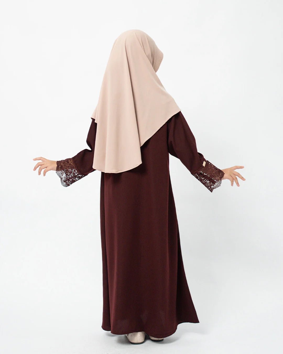 Meena Lace Abaya Kids All Colors By Tubita - TUBITA