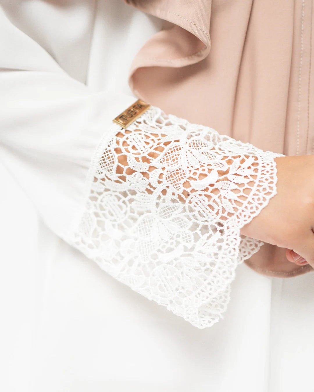 Meena Lace Abaya Kids All Colors By Tubita - TUBITA