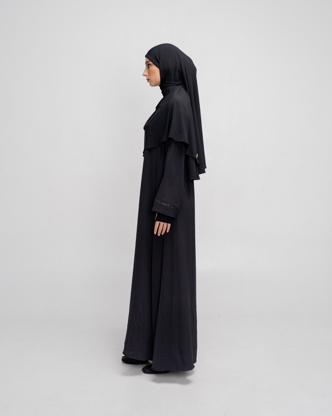 Minara Abaya Black by TUBITA - TUBITA