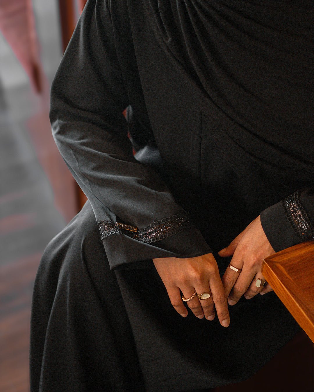 Minara Abaya Black by TUBITA - TUBITA